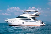 Nong Som — 54ft Princess Yacht Charter Phuket to Koh Racha Yai (Koh Raya Yai)