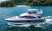 Maya Bee — 60ft Princess Yacht Charter Phuket to Koh Racha Yai (Koh Raya Yai)