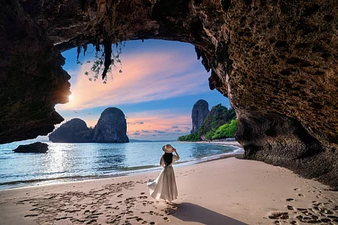 Beautiful scenery at Krabi Islands - 